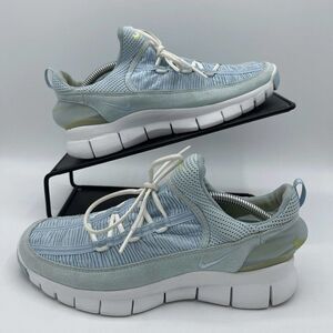 Nike Free 5.0 womens Size 6.5 DRC zen & now running shoes sneakers Blue white